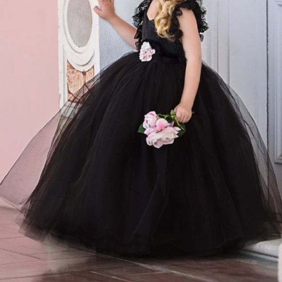 Dollcake NWT Black Beauty Frock tutu dress & sash - Picture 3 of 5